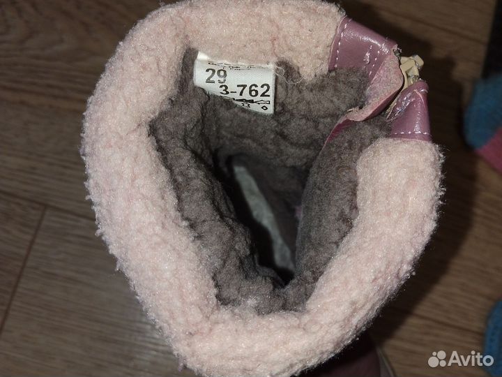 Сапоги на девочку