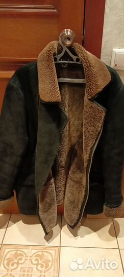 Мужская натуральная дубленка