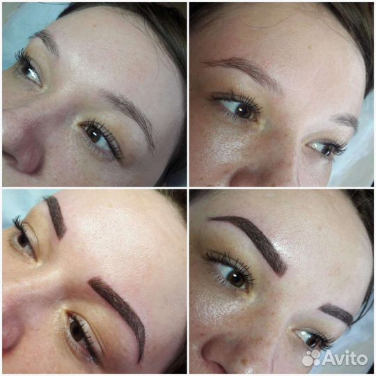 Микроблейдинг бровей