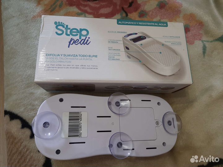 Новая Step pedi электрич. пилка для ног