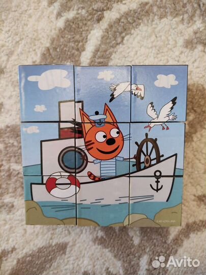 Мягкие кубики большие