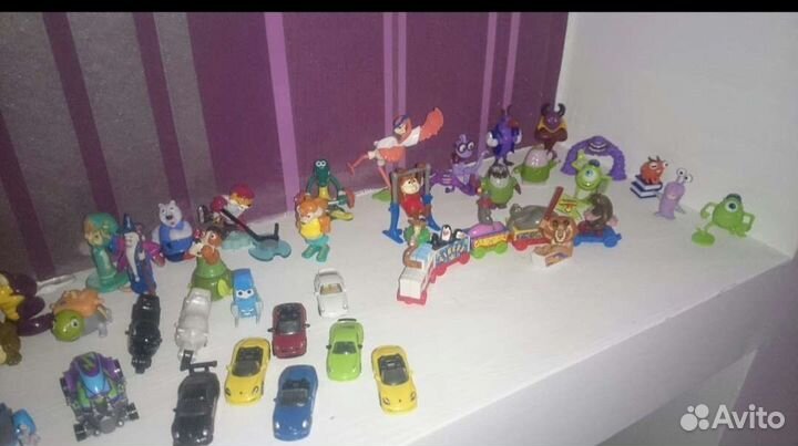 Игрушки из киндера разные коллекции
