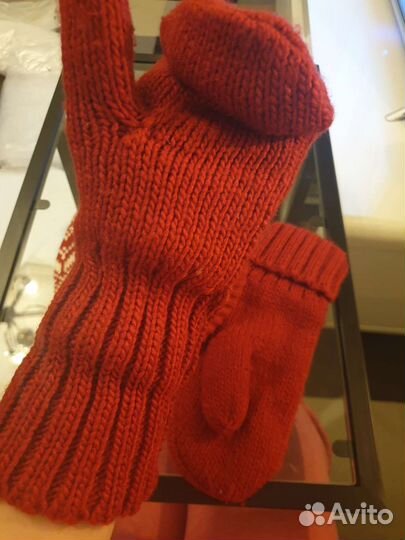 Шапка с рукавицами