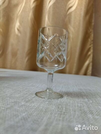 Рюмка на ножке хрусталь СССР