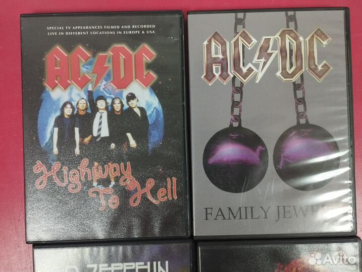 AC DC LED zeppelin музыка на DVD