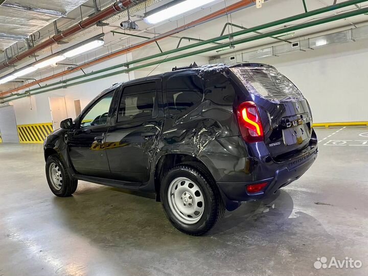 Renault Duster 1.6 МТ, 2018, битый, 39 885 км