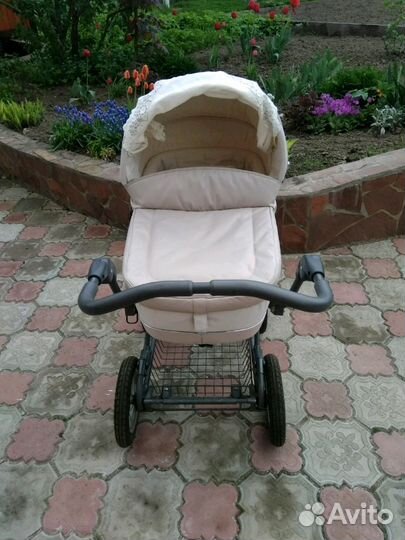 Коляска Инглезина Витория (бежевая)