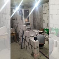 Возведение перегородок и штукатурка стен, Зеленоград