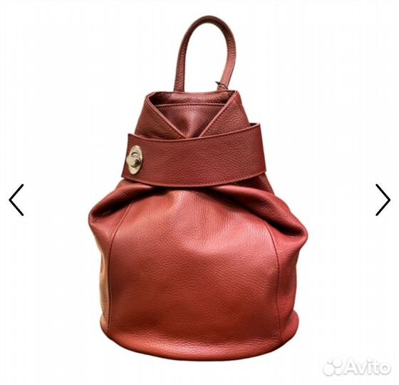 Рюкзак новый женский натуральная кожа biva's bag