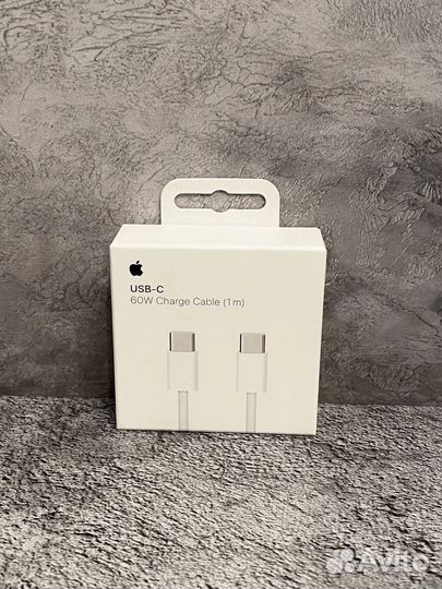 Кабель Apple USB-C to USB-C 1m 60w плетёный