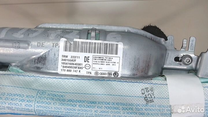 Подушка безопасности боковая Volkswagen Touran, 20