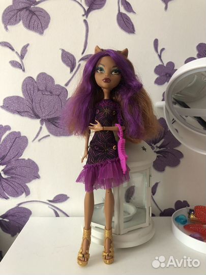 Кукла Монстер Хай клодин вульф страх камера мотор