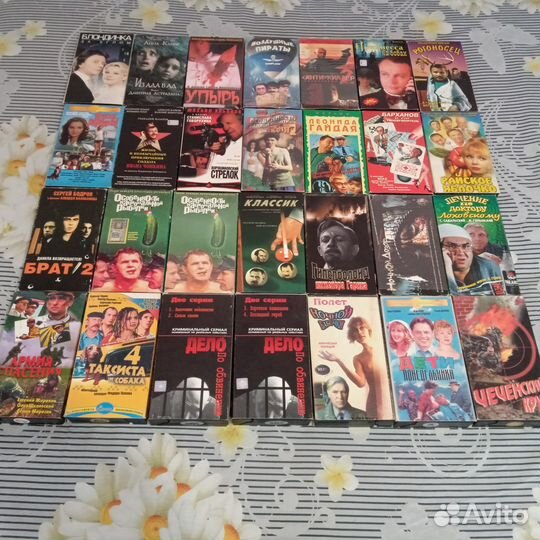 Видеокассеты VHS новые запечатанные