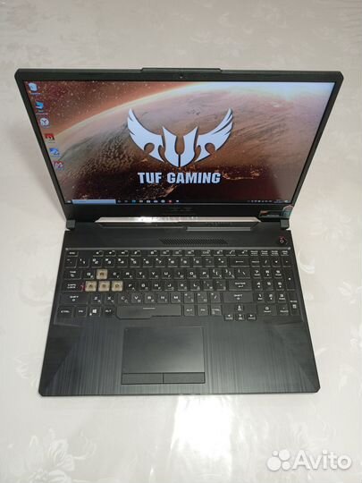 Игровой asus TUF 165 Гц + GTX 1660 Ti + Ryzen 7