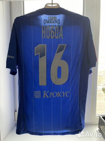 Редкая игровая майка фк Динамо Москва Нобоа