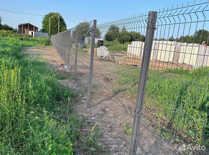 Забор сетка 3Д