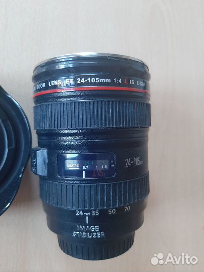 Термокружка фотообъектив Canon для фотографа
