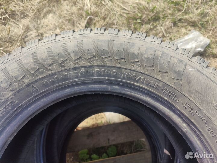 Зимняя резина на газель 185 75 r16c бу