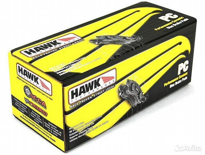 Колодки тормозные HB799Z.597 hawk PC задн. Lexus R