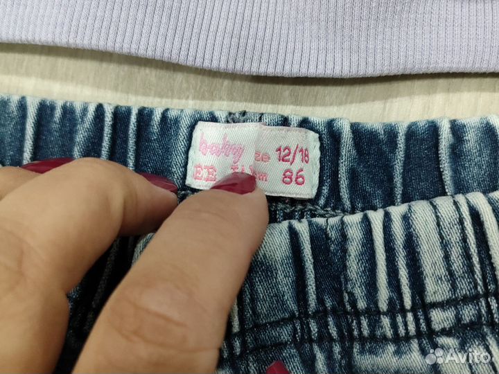 Фирменные вещи для девочки 80 86