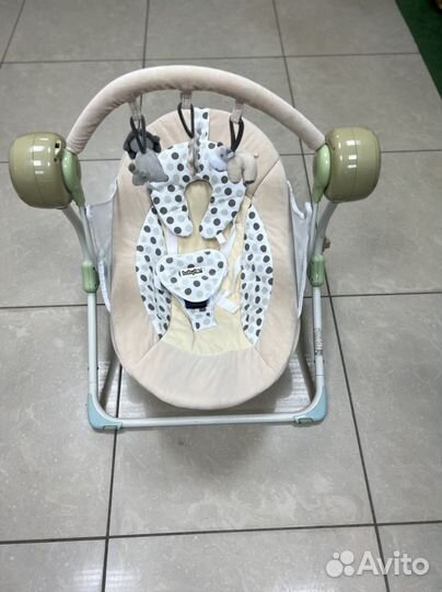 Детские электронные качели для новорожденных