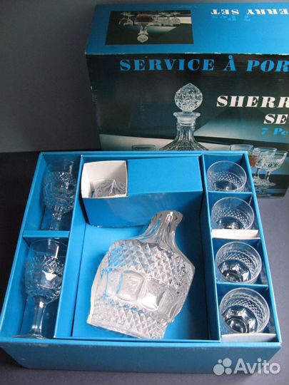 Подарочный набор для виски, вина. Хрусталь. Bohemi