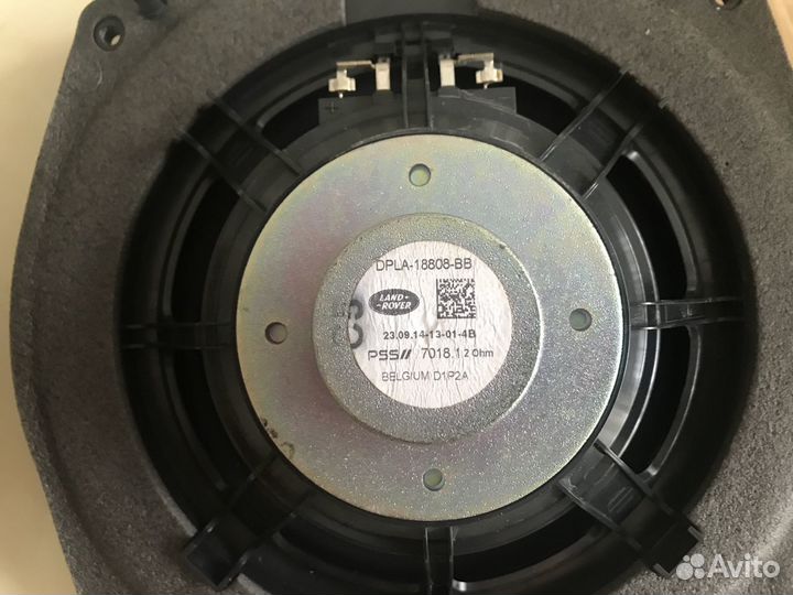 Range Rover Sport 2, Стоковые(штатные) динамики