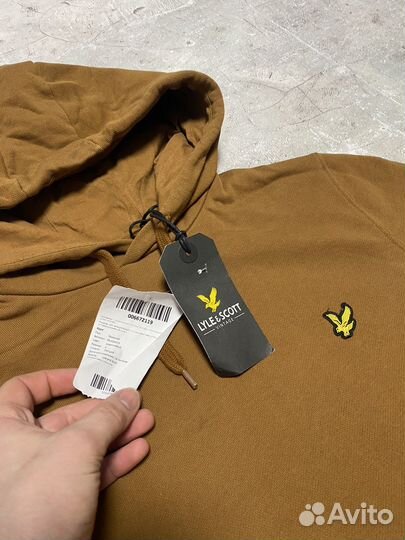 Lyle scott brown hoodie худи новое