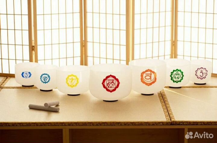 Хрустальная поющая чаша, кварцевая чаша