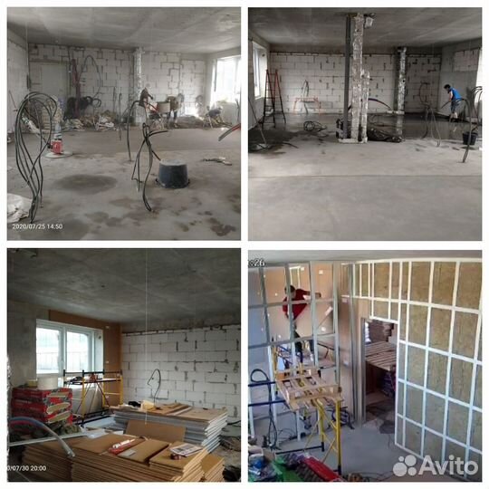 Отделочные работы. Ремонт отделка помещений