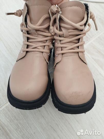 Ботинки демисезонные для девочки 29 размер
