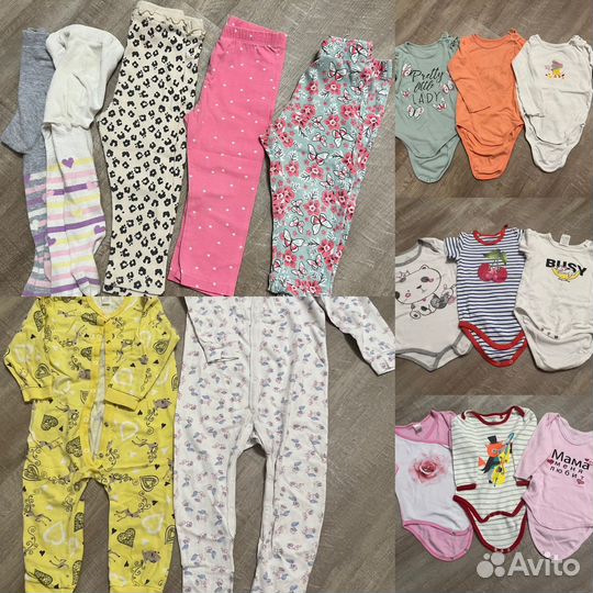 Вещи пакетом на девочку 86