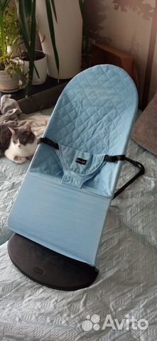 Кресло качели шезлонг детский для новорожденных