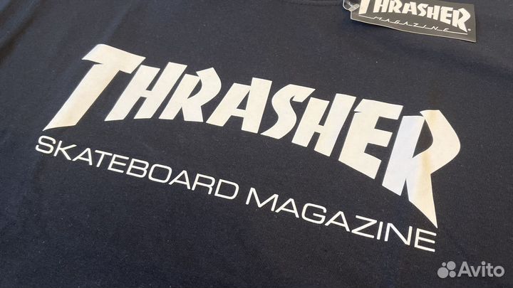 Лонгслив Thrasher Skate Mag Basic Logo Black