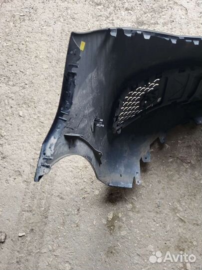 Mercedes vito 447 бампер передний с решетками