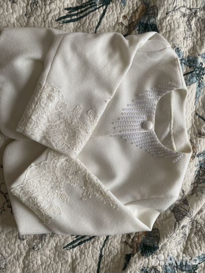 Свадебное пальто (накидка)