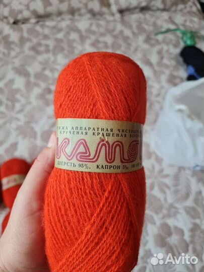 Пряжа шерсть 95 Рига Латвия