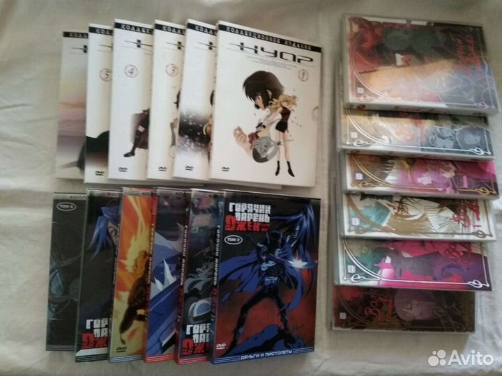 Лицензионные DVD с Аниме