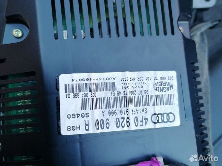 Щиток приборов ауди а6 с6