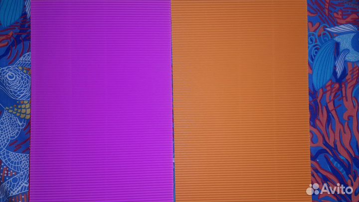 Гофрированный картон, папка для рисования, домик