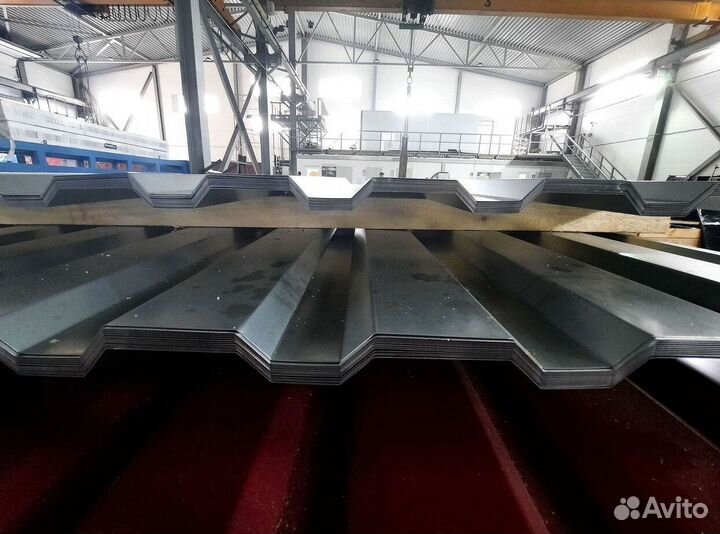 Профлист оцинкованный 0.7х845х6000 902 Н60