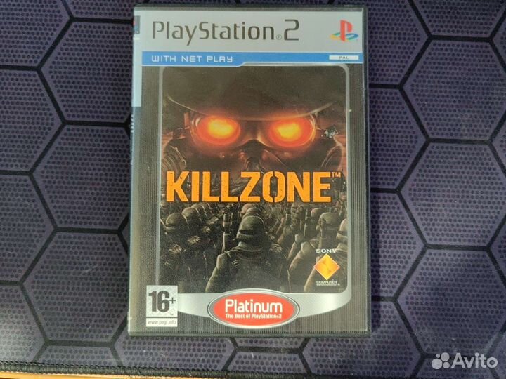 Killzone PS2 лицензия, состояние идеальное