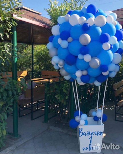 Воздушный шар из шаров