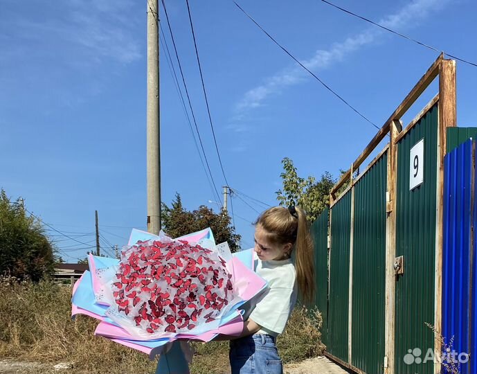 Букеты из бабочек