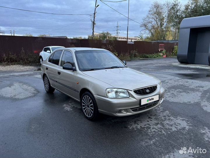 Hyundai Accent 1.5 МТ, 2005, 176 000 км