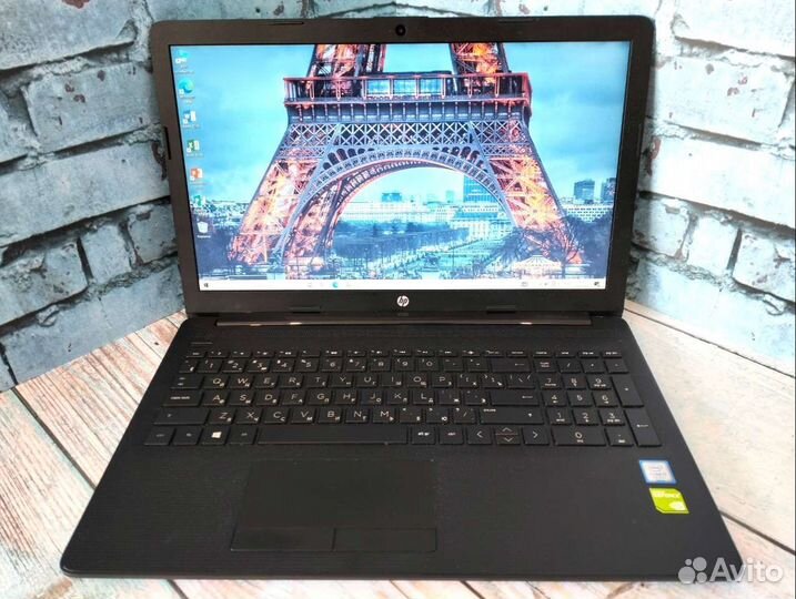 Игровой HP на i3-7020u/ Geforce MX 110/ RAM 8