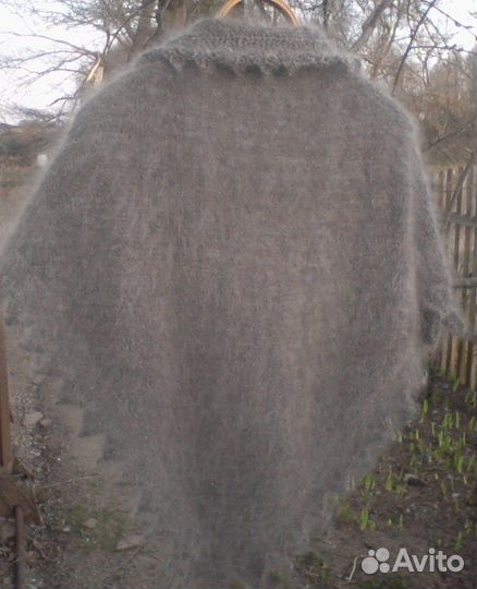 Пуховая косынка