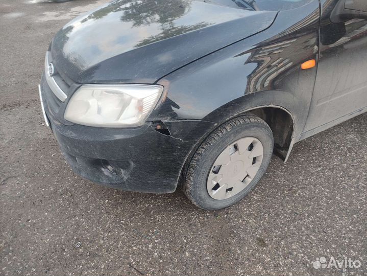 Бампер передний гранта