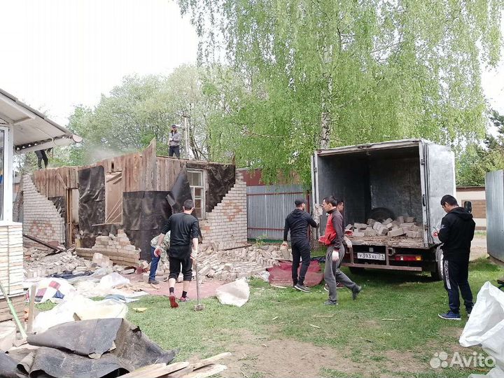 Вывоз мусора с грузчиками