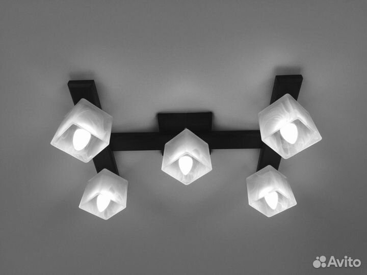 Люстра новая светильник z5 H венге